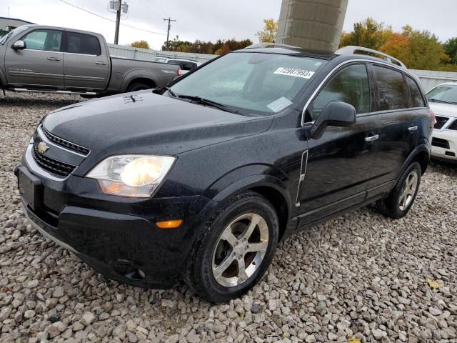 3GNAL3EK2DS636867 - 2013 CHEVROLET CAPTIVA LT BLACK photo 1