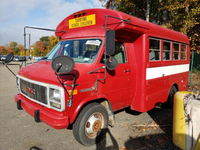 1GDHG31K7SF508798 - 1995 GMC CUTAWAY VA G3500 RED photo 1