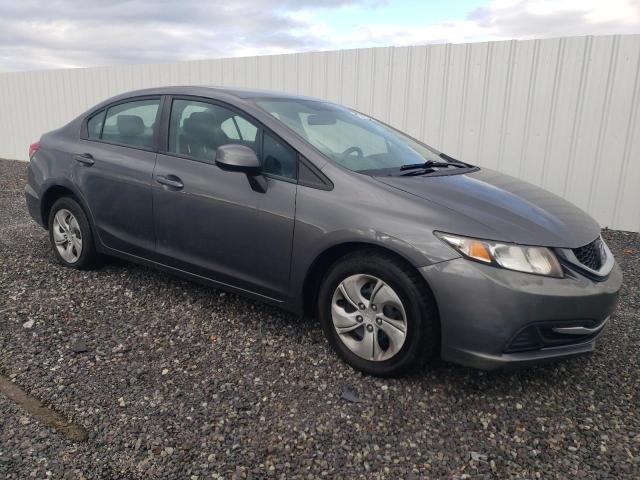 19XFB2F53DE290556 - 2013 HONDA CIVIC LX GRAY photo 4