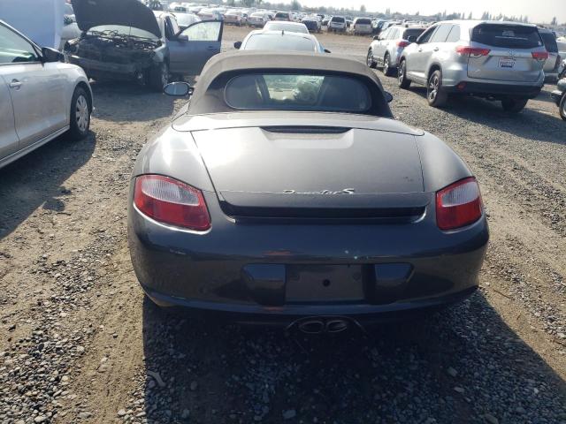 WP0CB29845S730338 - 2005 PORSCHE BOXSTER S GRAY photo 6