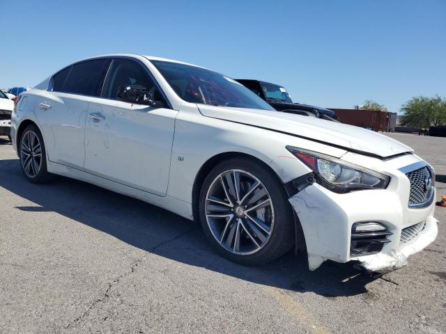 JN1BV7APXFM354238 - 2015 INFINITI Q50 BASE WHITE photo 4