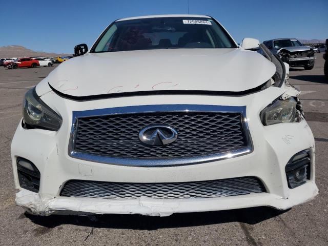 JN1BV7APXFM354238 - 2015 INFINITI Q50 BASE WHITE photo 5