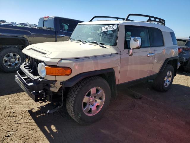 JTEBU11F58K005342 - 2008 TOYOTA FJ CRUISER BEIGE photo 1