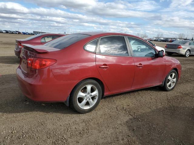 KMHDU45D48U355004 - 2008 HYUNDAI ELANTRA GL RED photo 3