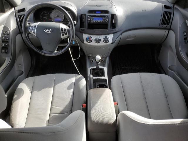 KMHDU45D48U355004 - 2008 HYUNDAI ELANTRA GL RED photo 8