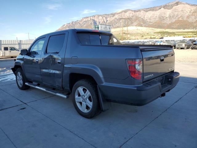 5FPYK1F53CB001596 - 2012 HONDA RIDGELINE RTL GRAY photo 2