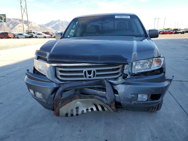 5FPYK1F53CB001596 - 2012 HONDA RIDGELINE RTL GRAY photo 5