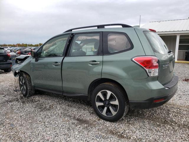 JF2SJABC3JH517199 - 2018 SUBARU FORESTER 2.5I GREEN photo 2