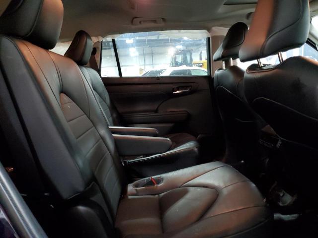 5TDGZRBH6NS595095 - 2022 TOYOTA HIGHLANDER XLE ლურჯი ფოტო 11