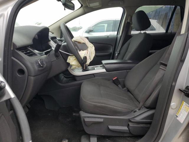 2FMDK3GC0DBA47655 - 2013 FORD EDGE SE SILVER photo 7