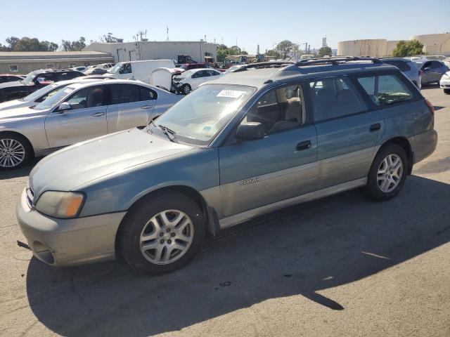 4S3BH665417618194 - 2001 SUBARU LEGACY OUTBACK GRAY photo 1