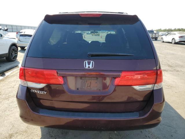 5FNRL38429B412880 - 2009 HONDA ODYSSEY EX BURGUNDY photo 6