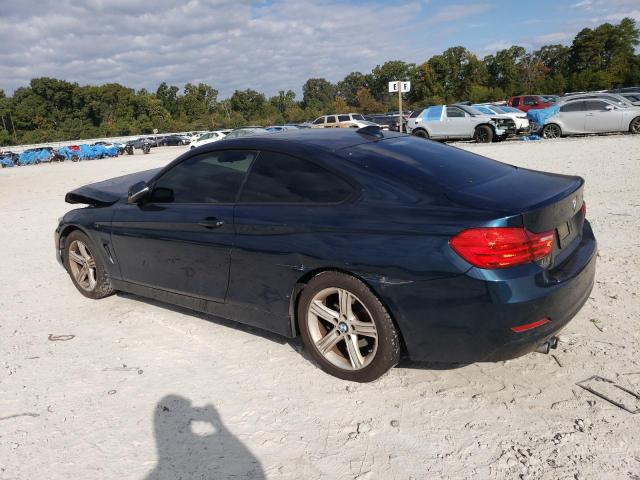 WBA3N7C54FK225417 - 2015 BMW 428 I BLUE photo 2