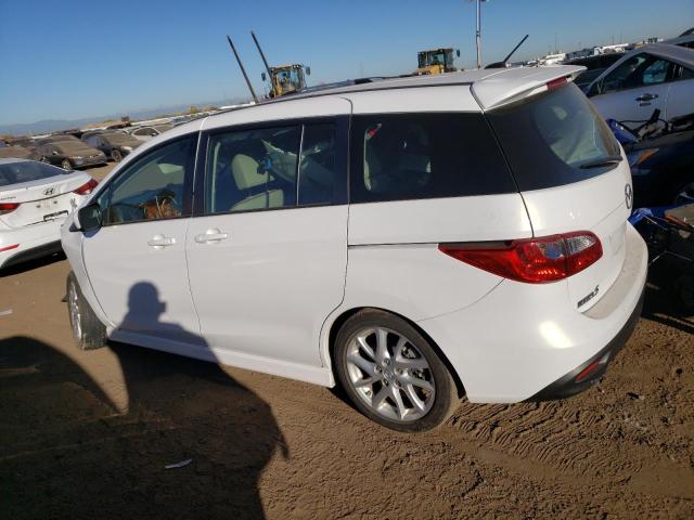 JM1CW2DL5C0133417 - 2012 MAZDA 5 WHITE photo 2