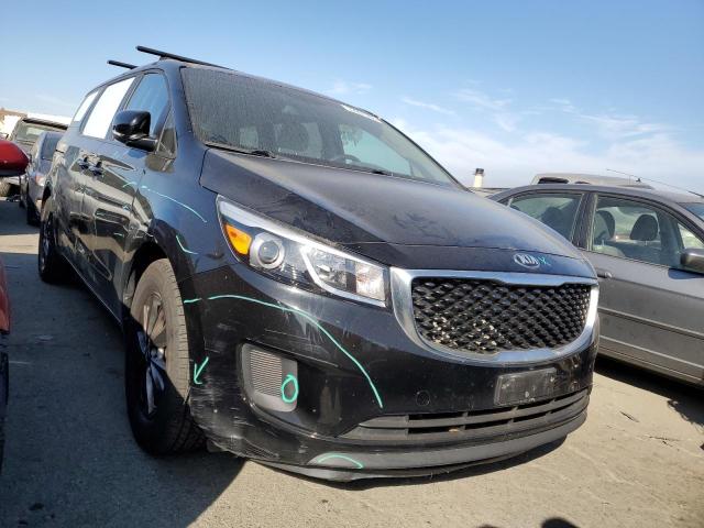 KNDMA5C10H6272900 - 2017 KIA SEDONA L BLACK photo 4