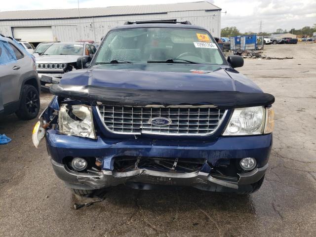 1FMZU73K45ZA45331 - 2005 FORD EXPLORER XLT BLUE photo 5