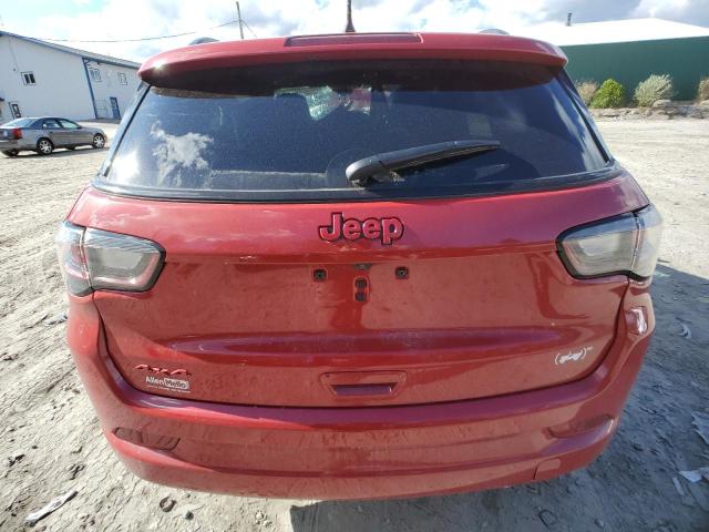 3C4NJDCN8PT555390 - 2023 JEEP COMPASS LIMITED RED photo 6