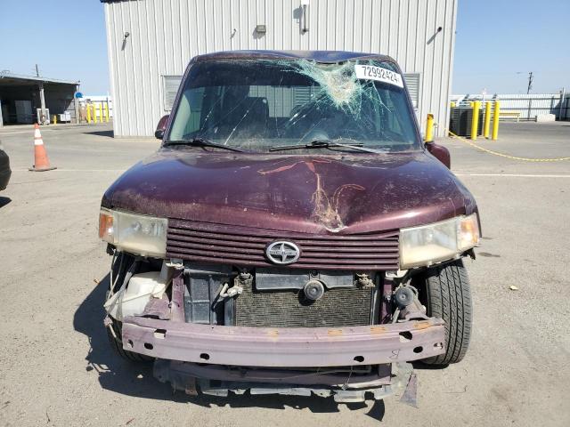 JTLKT324750191381 - 2005 TOYOTA SCION XB BURGUNDY photo 5