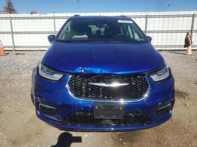 2C4RC1R79MR578677 - 2021 CHRYSLER PACIFICA HYBRID TOURING BLUE photo 5