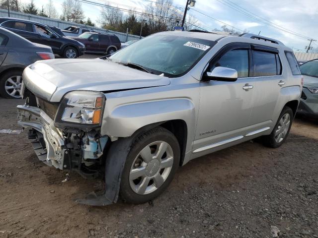 2GKFLZE33F6408456 - 2015 GMC TERRAIN DENALI SILVER photo 1