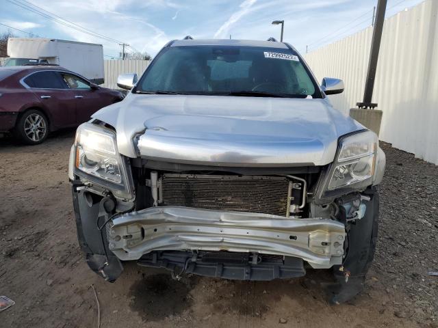 2GKFLZE33F6408456 - 2015 GMC TERRAIN DENALI SILVER photo 5