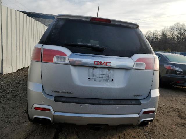 2GKFLZE33F6408456 - 2015 GMC TERRAIN DENALI SILVER photo 6