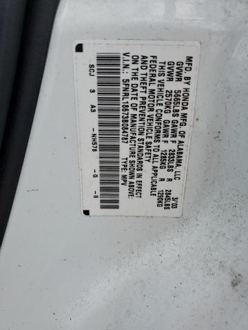 5FNRL18673B084787 - 2003 HONDA ODYSSEY EX WHITE photo 13