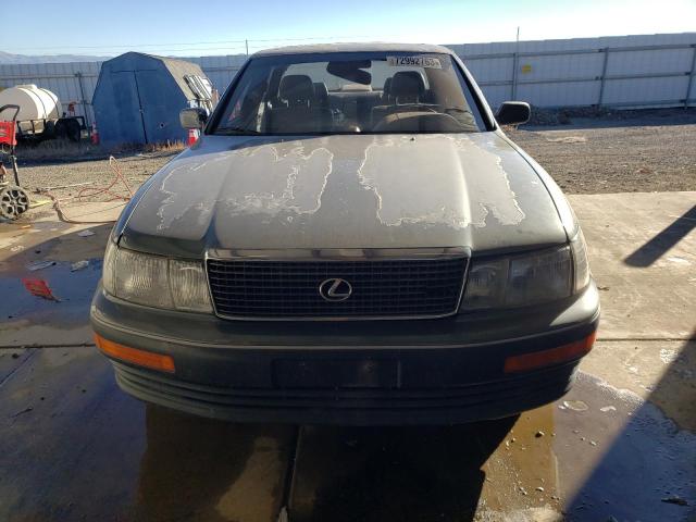 JT8UF11E4M0078348 - 1991 LEXUS LS 400 GRAY photo 5