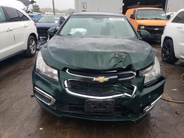 1G1PC5SB6F7196424 - 2015 CHEVROLET CRUZE LT GREEN photo 5