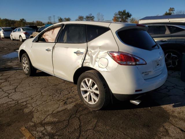 JN8AZ1MU1CW107304 - 2012 NISSAN MURANO S WHITE photo 2