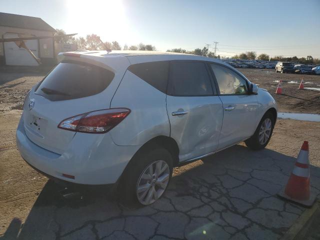 JN8AZ1MU1CW107304 - 2012 NISSAN MURANO S WHITE photo 3