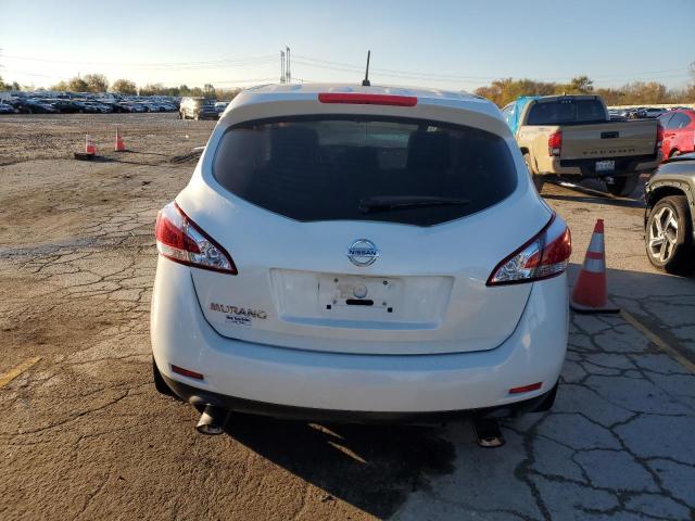 JN8AZ1MU1CW107304 - 2012 NISSAN MURANO S WHITE photo 6