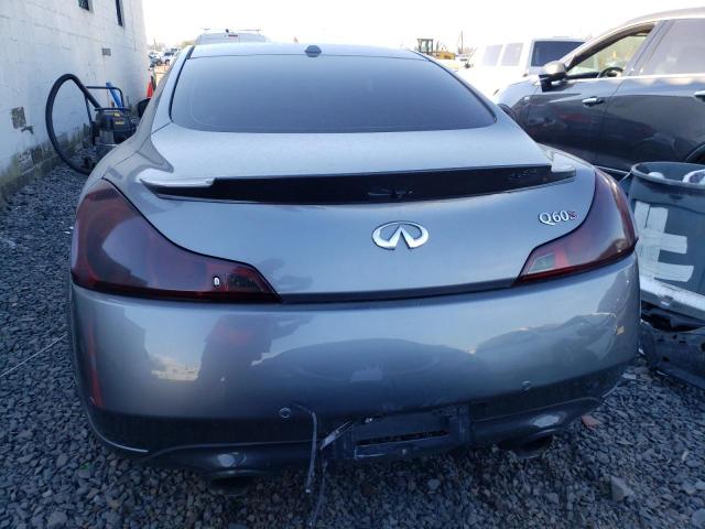 JN1CV6EL1EM131574 - 2014 INFINITI Q60 JOURNEY GRAY photo 6