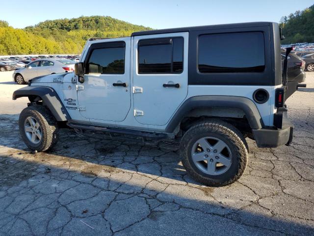 1C4BJWDG7FL503757 - 2015 JEEP WRANGLER U SPORT Weiß Foto 2