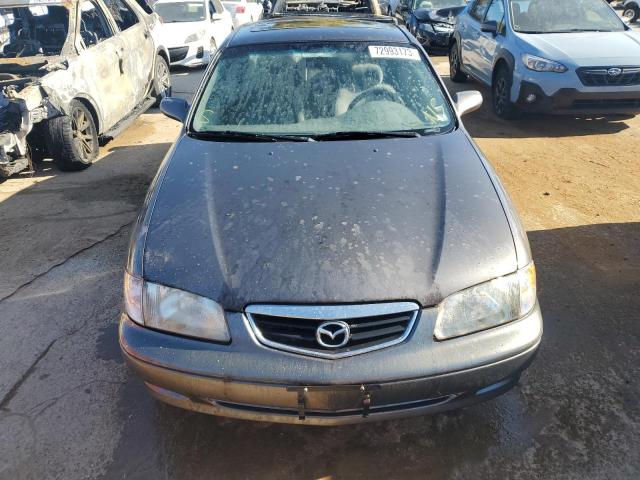 1YVGF22C8Y5143111 - 2000 MAZDA 626 ES GRAY photo 5