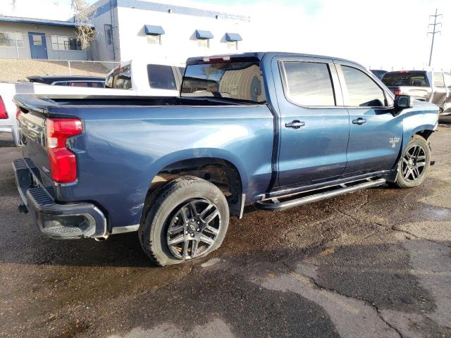 3GCPADED0NG651906 - 2022 CHEVROLET SILVERADO C1500 RST BLUE photo 3