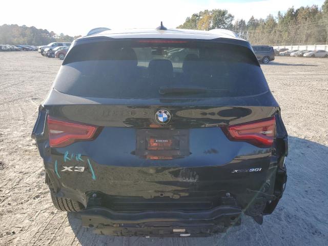 5UXTR9C56KLP82366 - 2019 BMW X3 XDRIVE30I BLACK photo 6