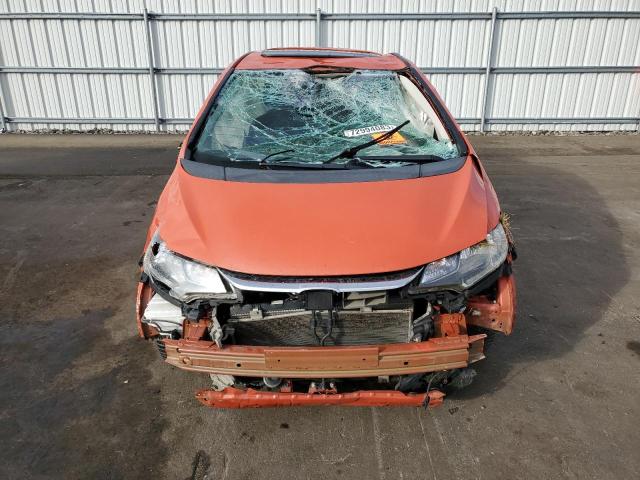 3HGGK5H81JM705129 - 2018 HONDA FIT EX ORANGE photo 5