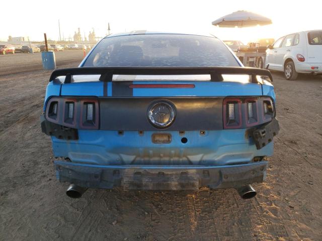 1ZVBP8AM2E5245703 - 2014 FORD MUSTANG BLUE photo 6