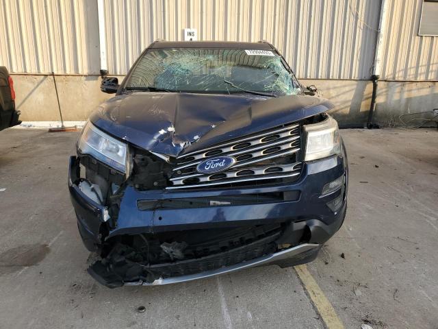 1FM5K8D86GGA03528 - 2016 FORD EXPLORER XLT BLUE photo 5