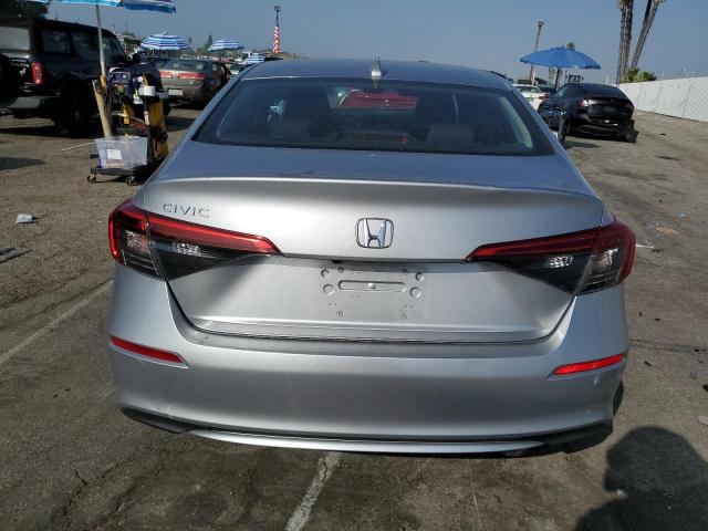 2HGFE2F2XPH539832 - 2023 HONDA CIVIC LX SILVER photo 6