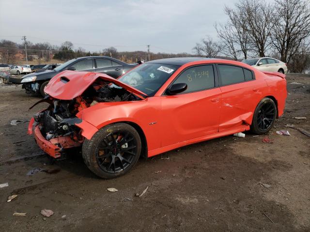 2C3CDXCTXGH293125 - 2016 DODGE CHARGER R/T ORANGE photo 1