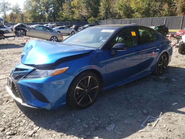 4T1K61AKXLU340486 - 2020 TOYOTA CAMRY XSE BLUE photo 1