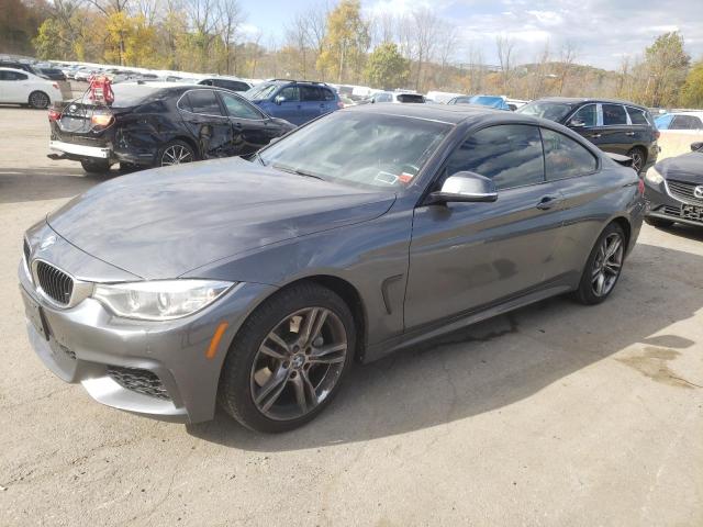 WBA3R5C52FK372683 - 2015 BMW 435 XI GRAY photo 1