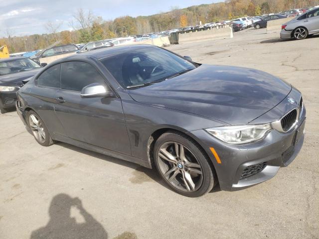 WBA3R5C52FK372683 - 2015 BMW 435 XI GRAY photo 4