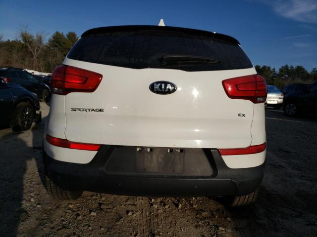 KNDPCCAC4G7846729 - 2016 KIA SPORTAGE EX WHITE photo 6