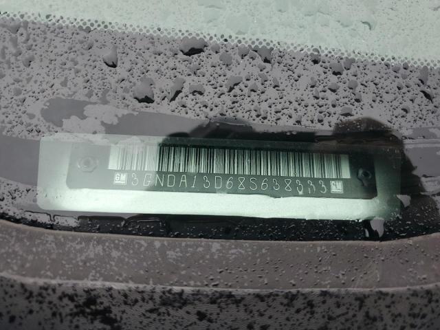 3GNDA13D68S638333 - 2008 CHEVROLET HHR LS SILVER photo 12