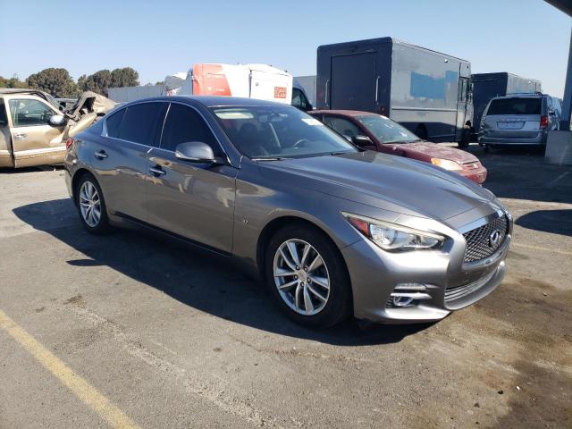 JN1BV7AP2EM690688 - 2014 INFINITI Q50 BASE CHARCOAL photo 4