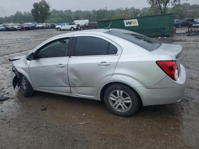 1G1JC5SH1D4255095 - 2013 CHEVROLET SONIC LT SILVER photo 2