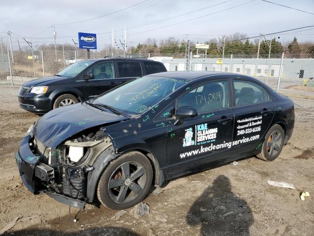 19XFA1F6XAE083809 - 2010 HONDA CIVIC LX-S أسود صورة 1